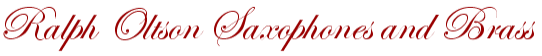 Ralph Oltson saxophones and brass